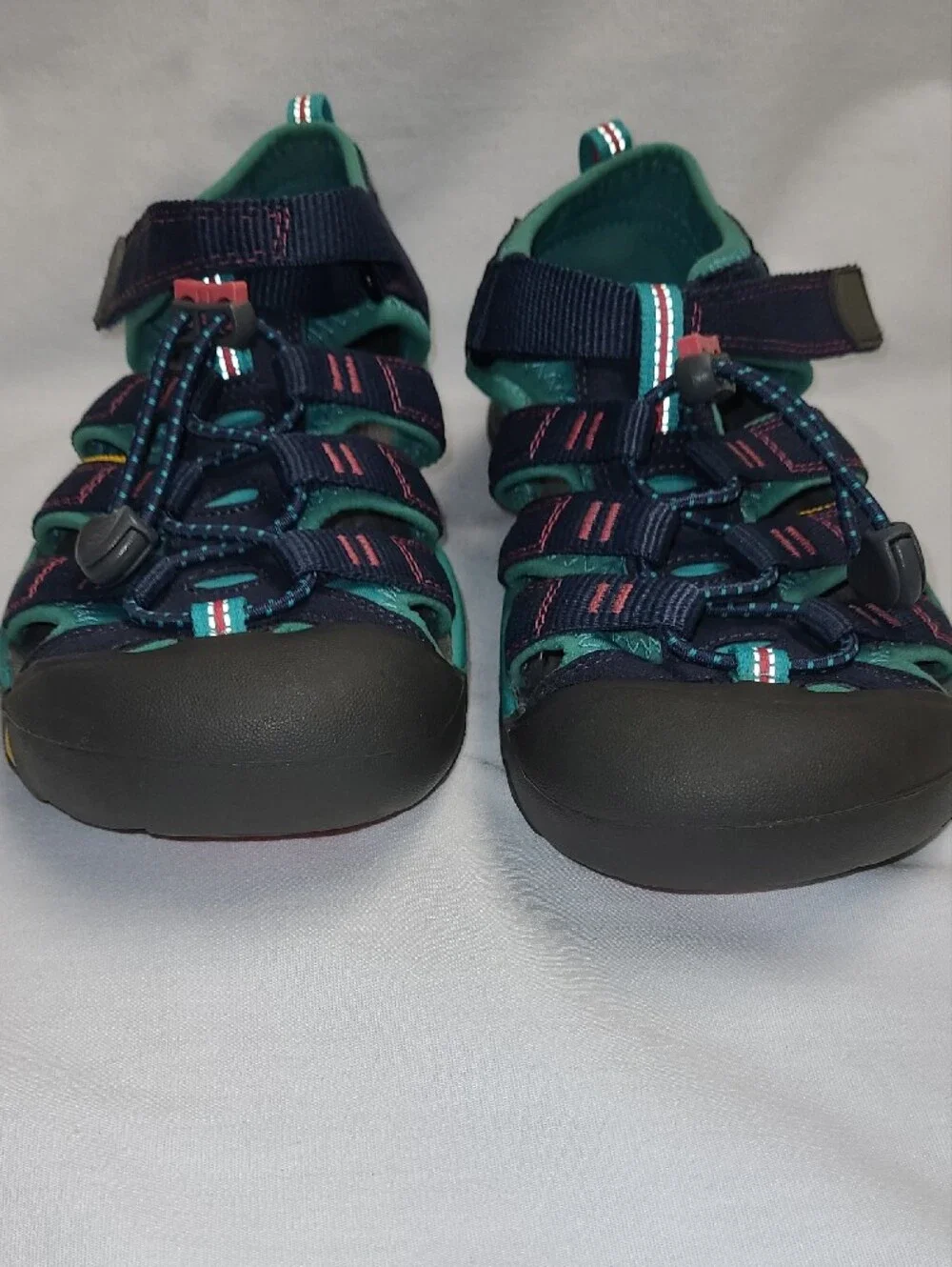 Keen Newport H2 waterproof closed toe Navy Teal Pink Water Shoes Sandals Durable